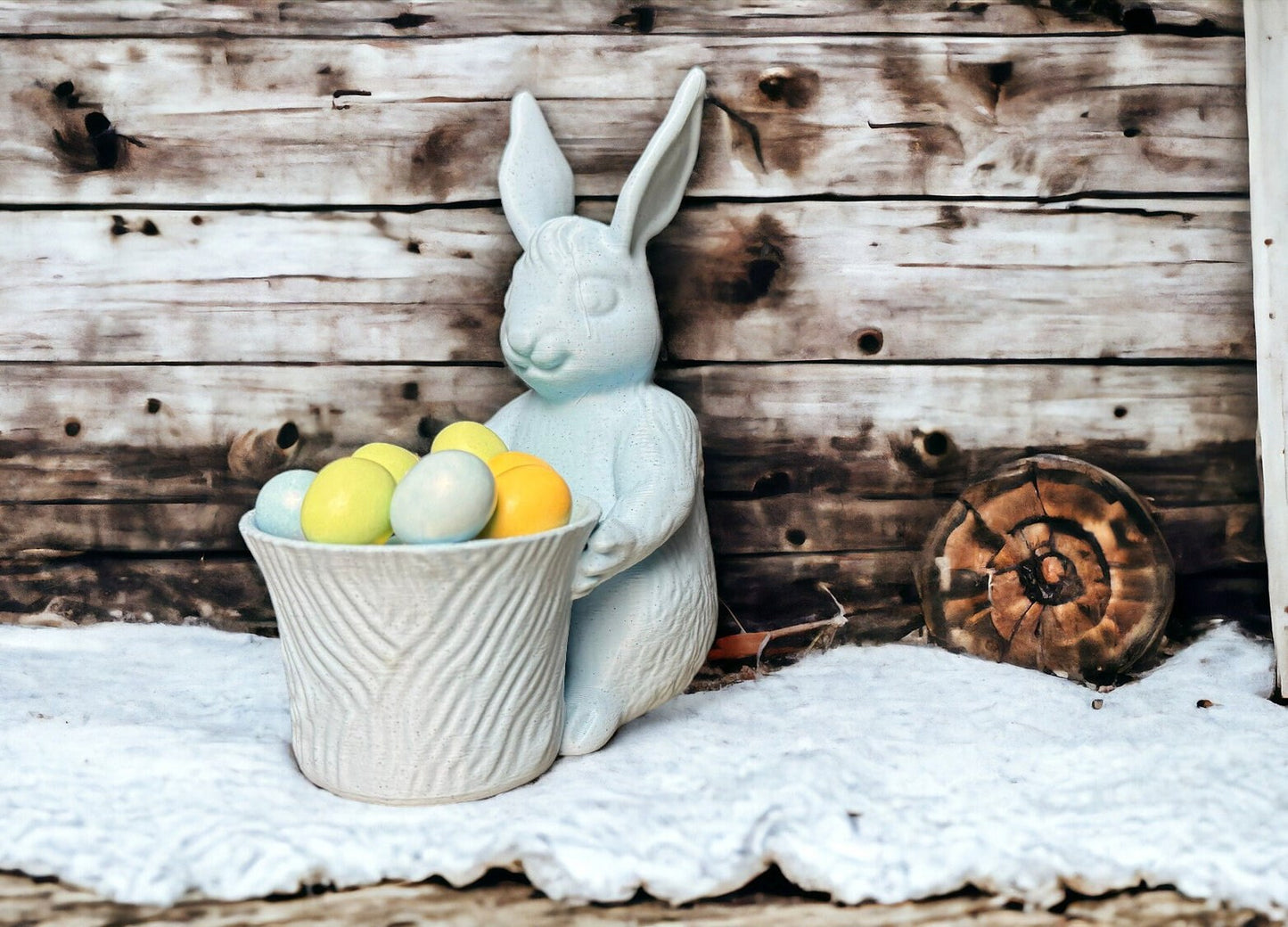 Easter Bunny Candy Dish, Whimsical Bunny Rabbit Holder for Sweets, Mini & Regular Sizes, Perfect for Easter Decor, Gifts, Candy Lovers