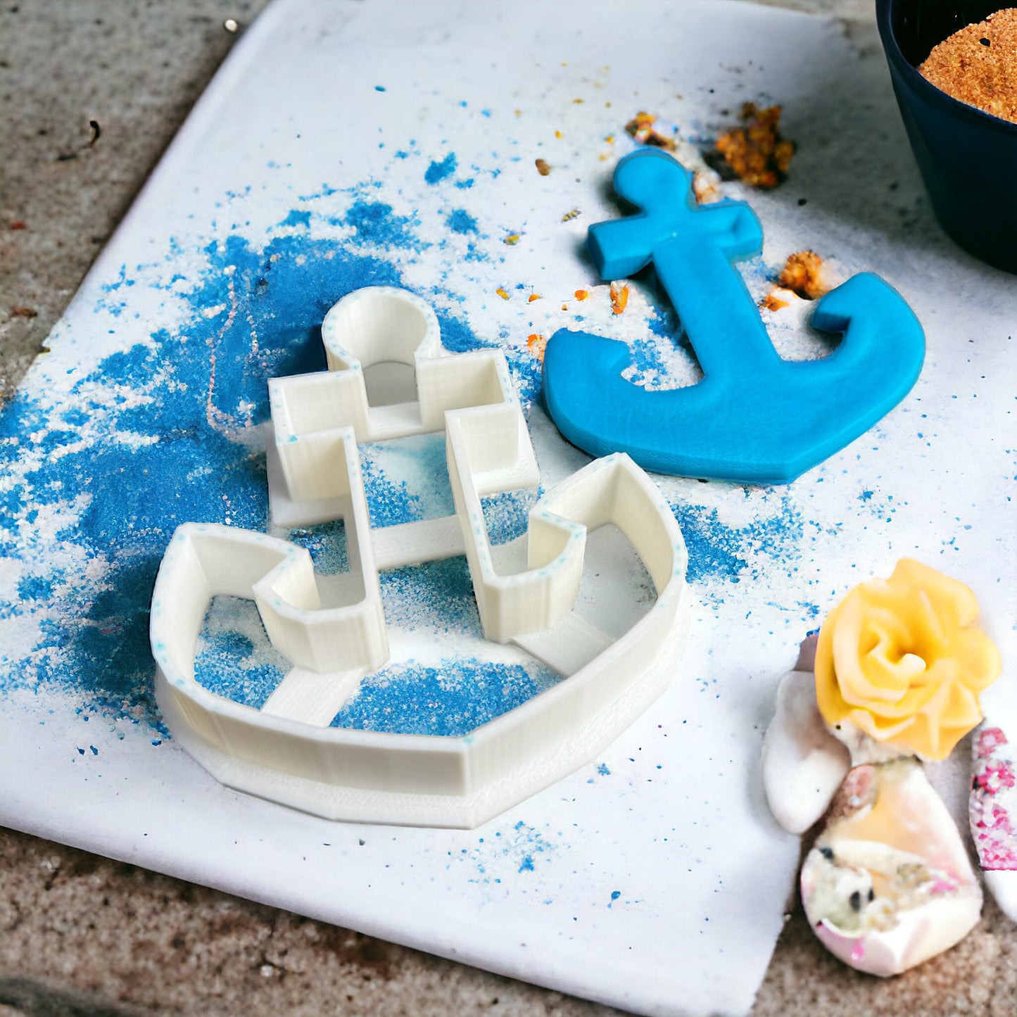 Anchor Shaped Cookie Cutter - Perfect for Nautical Baking Adventures!