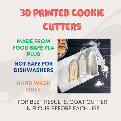 Pencil Shaped Cookie Cutter for Back to School Treats, Cookie Cutter for Teachers, Parents, Students, School Staff, Baking Gifts for Mom