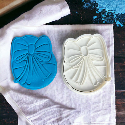 Bow Shaped Cookie Cutter - Perfect for Springtime Sweetness!