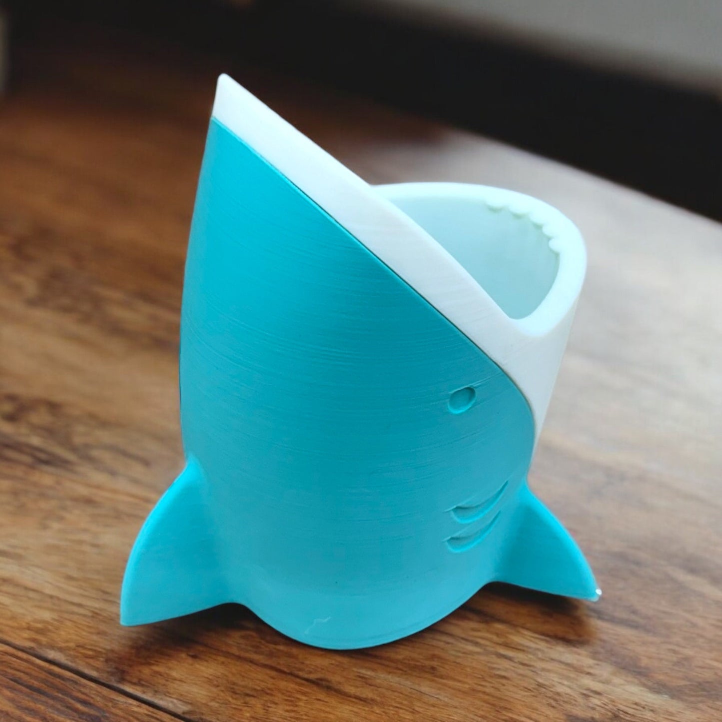 Shark Mouth Pencil Holder, Toothbrush Organizer, Desk Organizer, Fun Kids Room Decor, Teacher Gift, Art Class Gift, Shark Lover Gifts