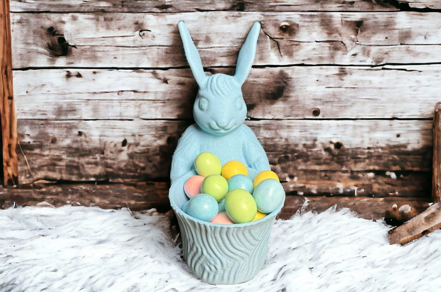 Easter Bunny Candy Dish, Whimsical Bunny Rabbit Holder for Sweets, Mini & Regular Sizes, Perfect for Easter Decor, Gifts, Candy Lovers