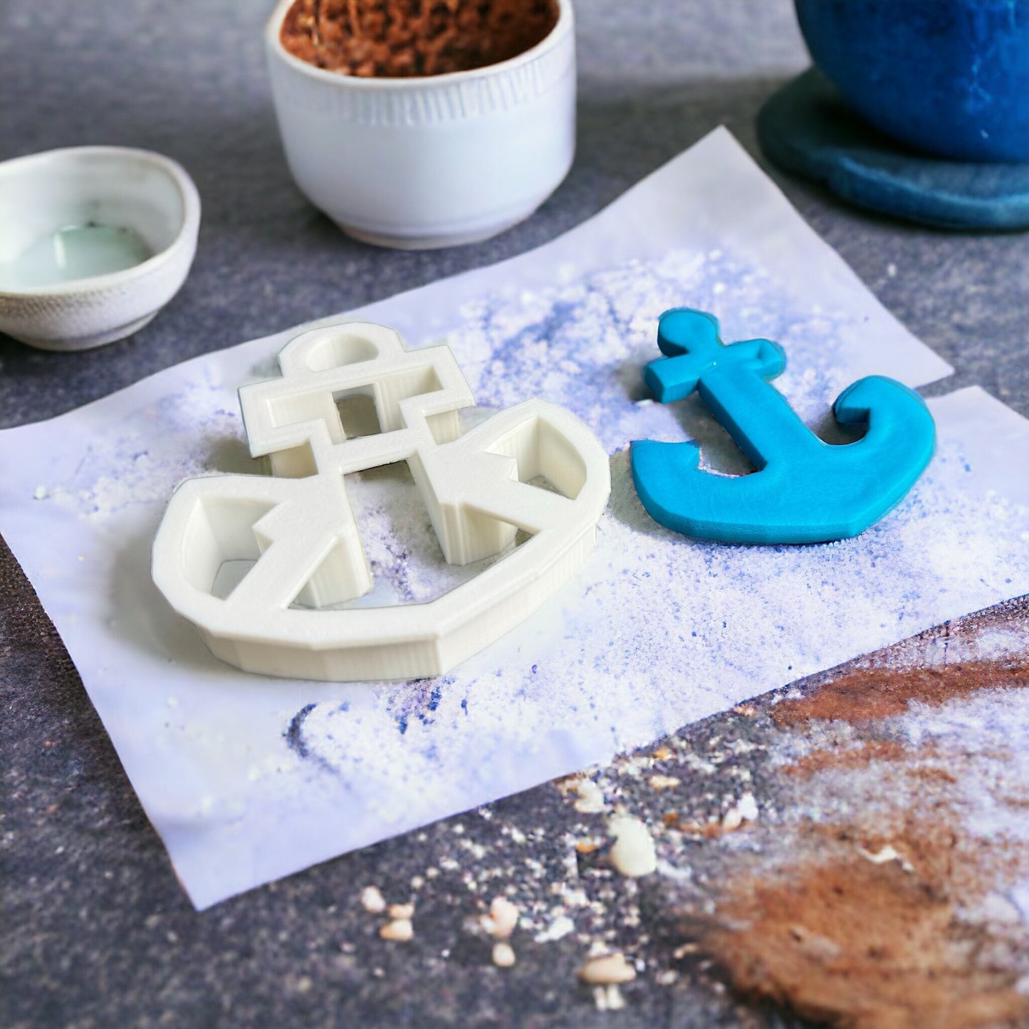 Anchor Shaped Cookie Cutter - Perfect for Nautical Baking Adventures!