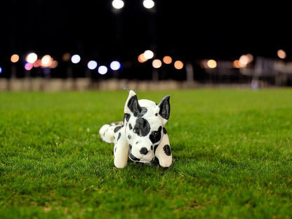 Dalmatian Flexi Fidget Keychain, Cute Dog Stress Relief Toy, Flexible Pet Lover Keychain Gift, Dalmatian Lover Accessory, Backpack Charm