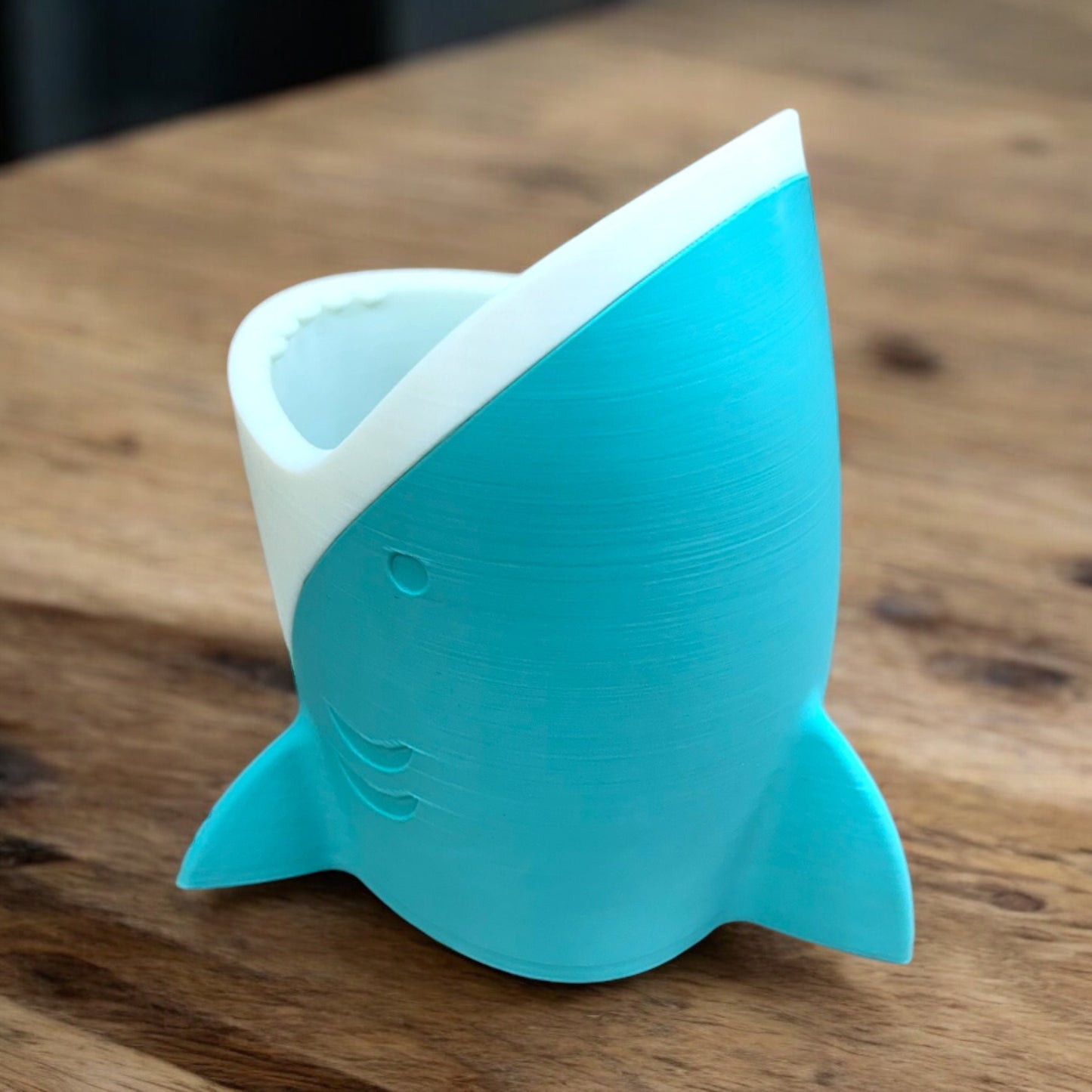 Shark Mouth Pencil Holder, Toothbrush Organizer, Desk Organizer, Fun Kids Room Decor, Teacher Gift, Art Class Gift, Shark Lover Gifts